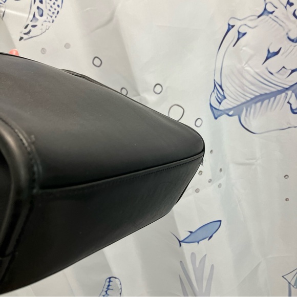 Vintage COACH REGINA Black Leather Crossbody Satchel Bag Handbag Purse 9983 - Picture 16 of 16